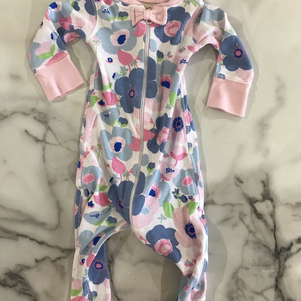 TBBC pajamas 0-3m